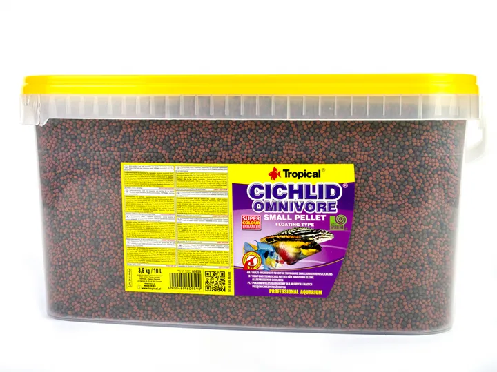 Корм Tropical Cichlid Omnivore Small Pellet, 100 г
